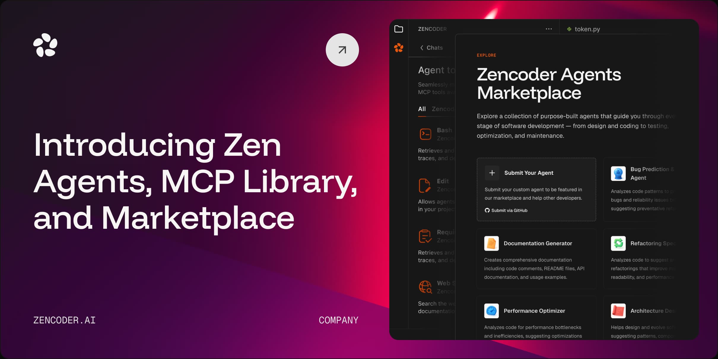 Introducing Zen Agents, MCP Library, and Marketplace